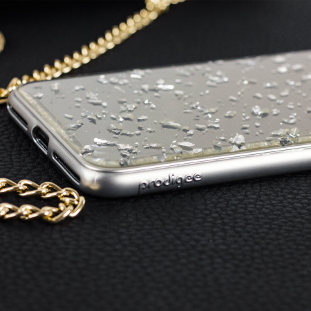 Prodigee Scene Treasure iPhone 7 Plus Case - Silver Sparkle