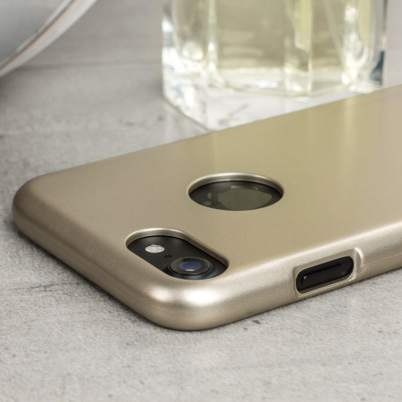 Mercury iJelly iPhone 8 / 7 Gel Case Hülle Gold