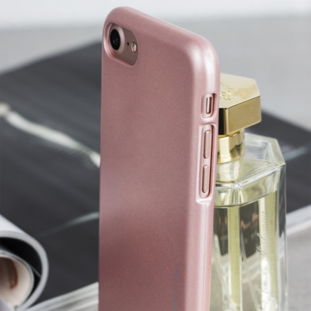 Mercury iJelly iPhone 7 Gel Case - Rose Gold