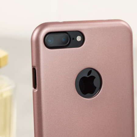 Mercury iJelly iPhone 7 Plus Gel Case - Rose Gold