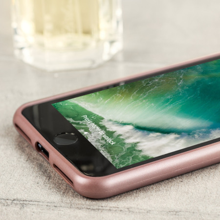 Mercury iJelly iPhone 8 Plus / 7 Plus Gel Case - Rosé Goud