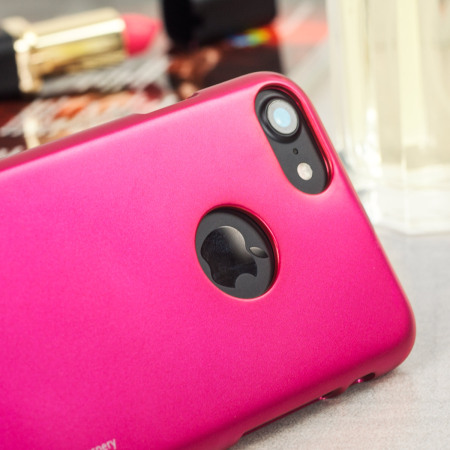 Mercury iJelly iPhone 7 Gel Case - Hot Pink