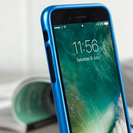 Mercury iJelly iPhone 7 Gel Case - Blue