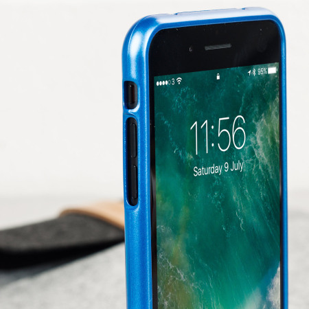 Mercury iJelly iPhone 8 Plus / 7 Plus​ Gel Case Hülle Blau