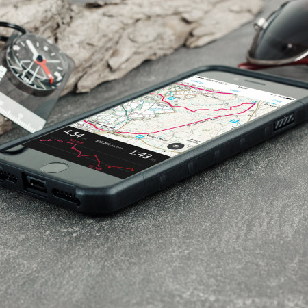 UAG Pathfinder iPhone 8 / 7 Rugged Case - Black / Black