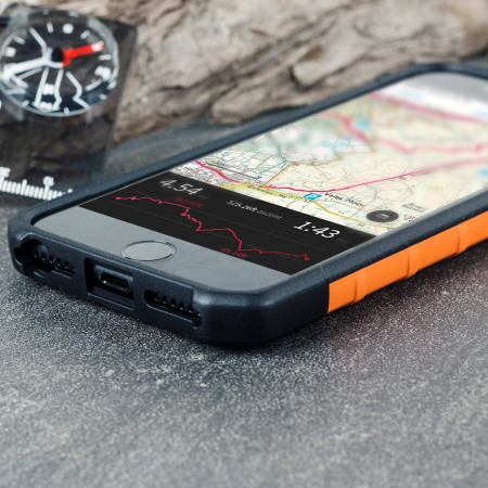 UAG Pathfinder iPhone 7 Rugged Case - Rust / Black