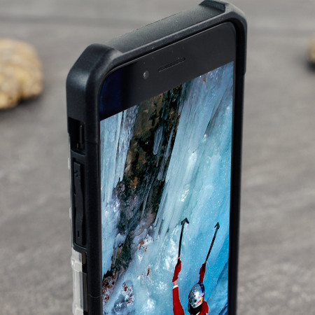UAG Plasma iPhone 8 / 7 Protective Case - Ice / Black