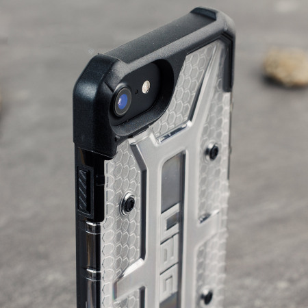 UAG Plasma iPhone 8 / 7 Protective Case - Ice / Black