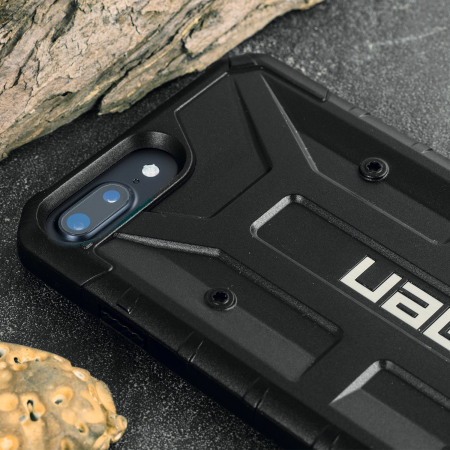 UAG Pathfinder iPhone 8 Plus / 7 Plus Rugged Case - Black / Black
