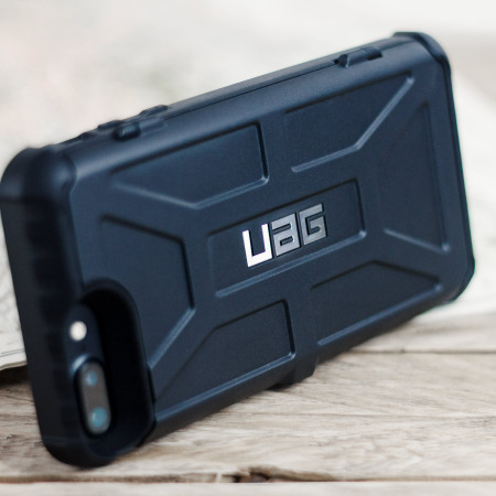 UAG Trooper iPhone 8 Plus / 7 Plus Skyddande Plånboksfodral - Svart