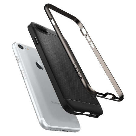 Spigen Neo Hybrid iPhone 7 Case - Gun Metal