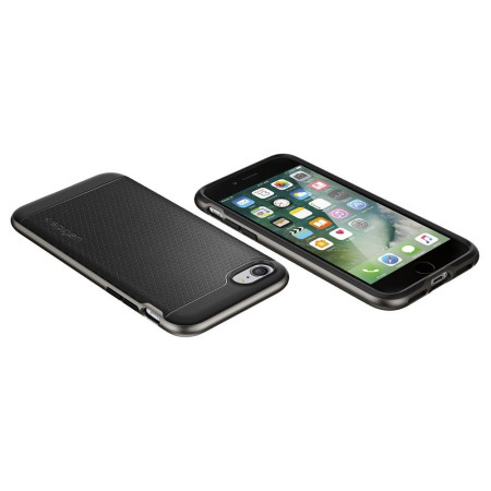 Spigen SGP Neo Hybrid Case voor iPhone 7 - Grijs