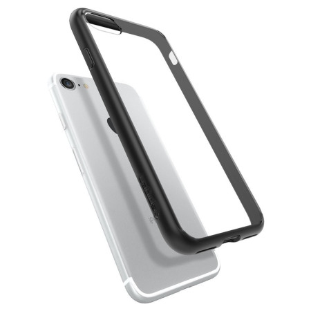 Spigen Ultra Hybrid iPhone 7 Bumper Case - Black