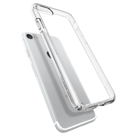Spigen Ultra Hybrid iPhone 7 Bumper Skal - Kristallklar