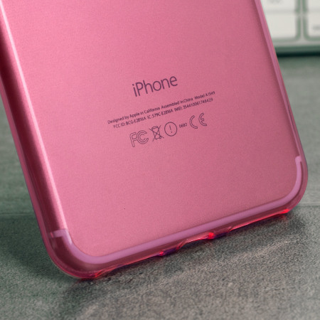 Olixar FlexiShield iPhone 8 Plus / 7 Plus Gel Case - Pink