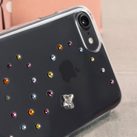 Bling My Thing Papillon iPhone 7 Skal - Cotton Candy