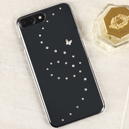 Bling My Thing Papillon iPhone 7 Plus Case - Pure Brilliance Crystal