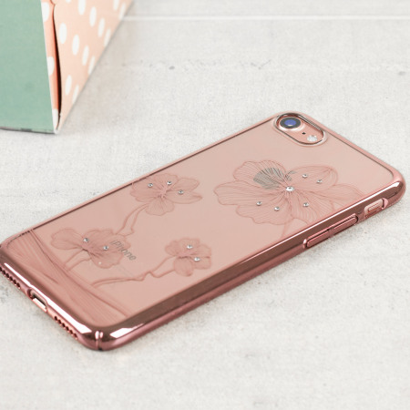 gold cases 11 iphone 360 7 Rose iPhone Gold  / Crystal Case Flora  8