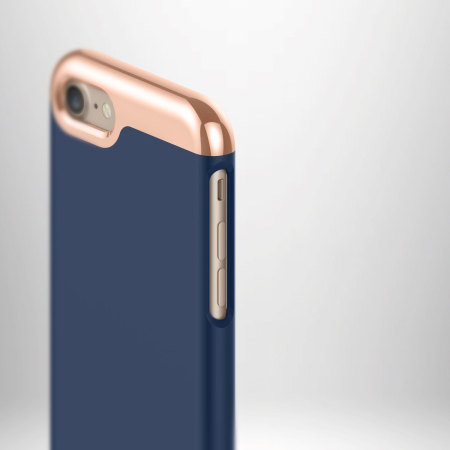 Caseology Savoy Series iPhone 7 Hülle Navy Blau