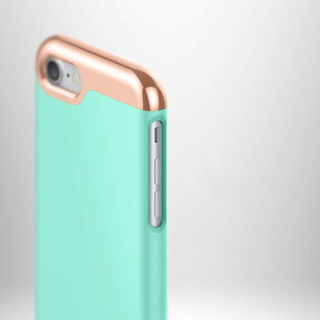 Caseology Savoy Series iPhone 7 Hülle Turquoise Mint