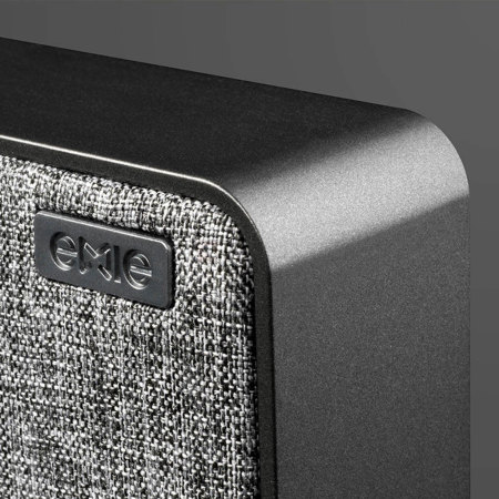 Emie Canvas Portable Bluetooth Speaker - Black
