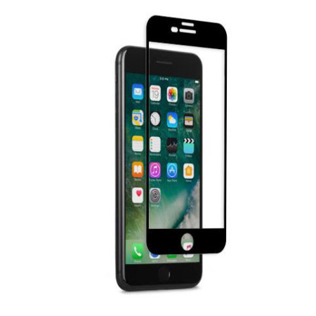 Moshi IonGlass iPhone 7 Plus Full Cover Glass Screen Protector - Black