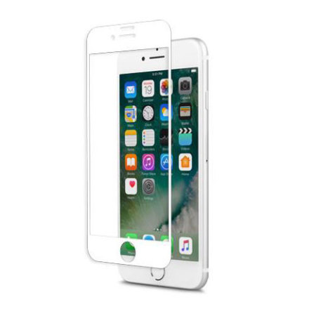 Moshi IonGlass iPhone 7 Glass Screen Protector - White