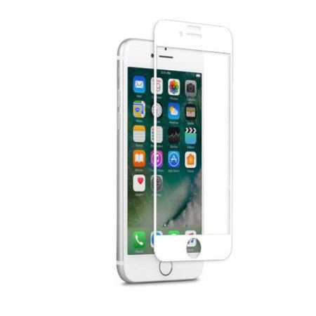 Moshi IonGlass iPhone 7 Glass Screen Protector - White