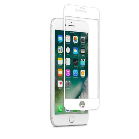 Moshi IonGlass iPhone 7 Plus Glas Displayschutz in Weiß