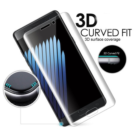 Zizo Full Body Samsung Galaxy Note 7 Tempered Glas Displayschutz