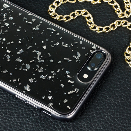Prodigee Scene Treasure iPhone 7 Plus Hülle in Platinum Sparkle