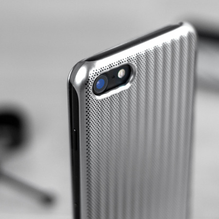 STIL Jet Set iPhone 7 Flip Case - Micro Silver