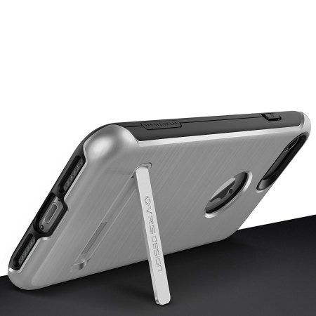 VRS Design Duo Guard iPhone 8 / 7 Case Hülle in Dark Silber