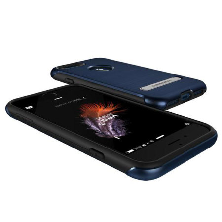 VRS Design Duo Guard iPhone 8 / 7 Case Hülle in Deep Blau
