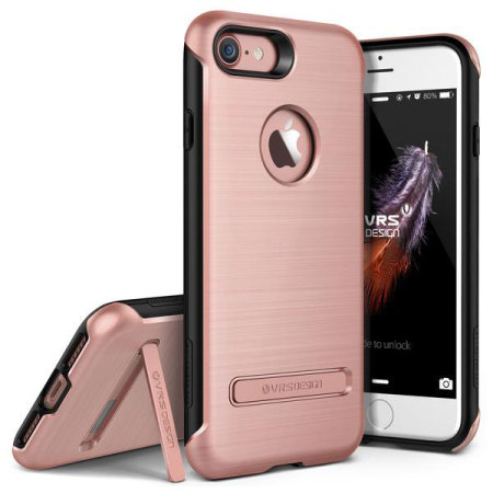 VRS Design Duo Guard iPhone 7 Case - Rosé Goud