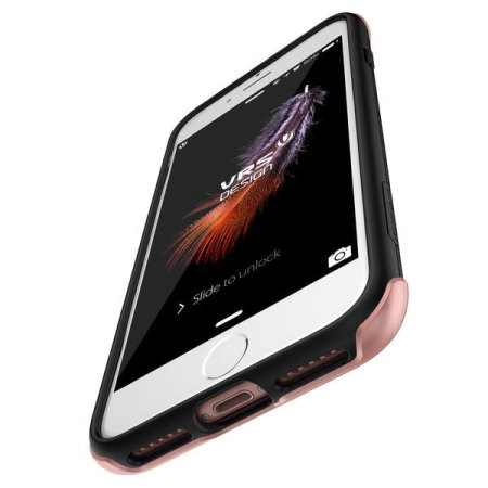 VRS Design Duo Guard iPhone 7 Case - Rosé Goud