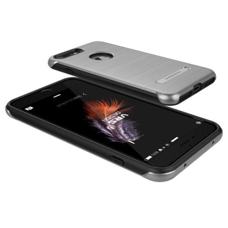 VRS Design Duo Guard iPhone 7 Plus Case - Donker Zilver