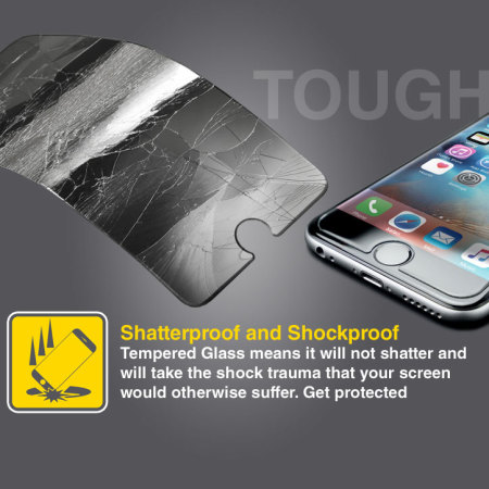 Olixar iPhone 8 / 7 Anti-Blue Light Tempered Glass Screen Protector