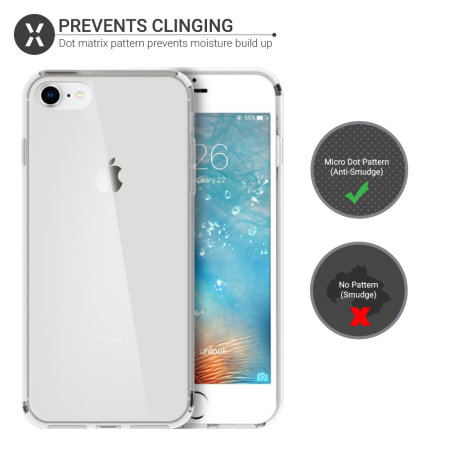 Funda iPhone 7 Olixar FlexiCover protección completa- Transparente