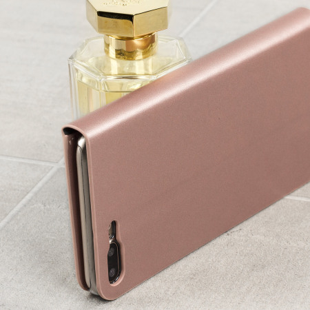 Olixar Leather-Style iPhone 8 Plus Lommebok Deksel - Rosé