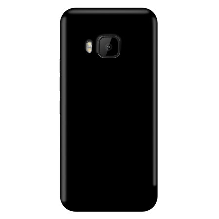 Olixar FlexiShield HTC One S9 Gel Case - Solid Black