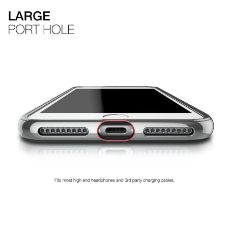 Patchworks Flexguard Bumper iPhone 8 / 7 Case - Silver