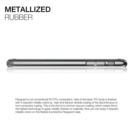 Patchworks Flexguard Bumper iPhone 8 / 7 Case - Silver