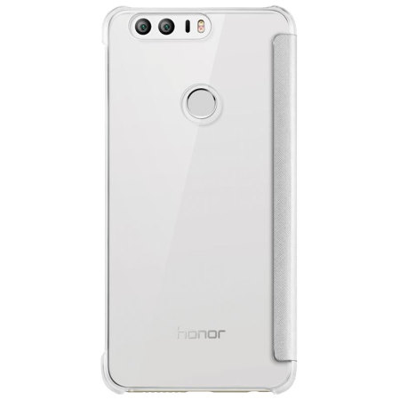Official Huawei Honor 8 View Flip Case - White