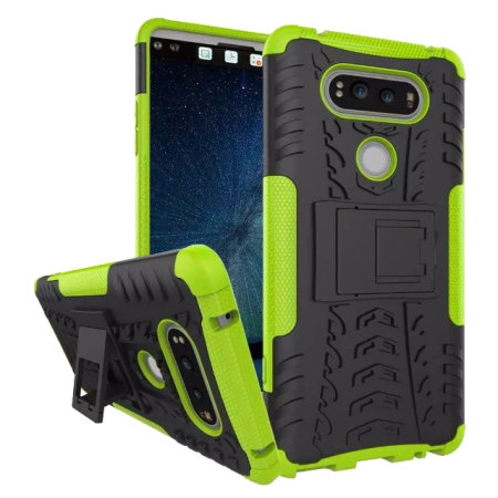 Olixar ArmourDillo LG V20 Tough Case - Green / Black