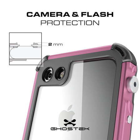 Funda Waterproof iPhone 7 Ghostek Atomic 3.0 - Rosa