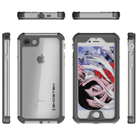 Ghostek Atomic 3.0 iPhone 7 Waterproof Tough Case - Silver