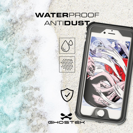 Ghostek Atomic 3.0 iPhone 7 Vanntett Etui - Sølv