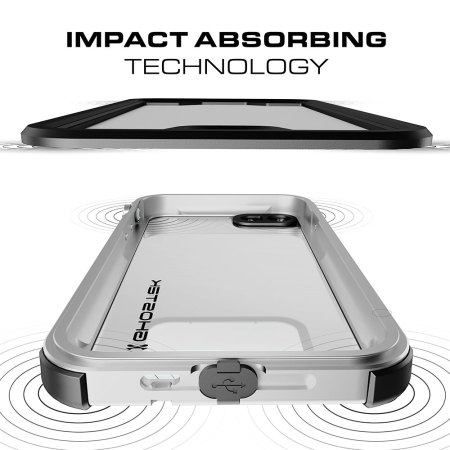 Ghostek Atomic 3.0 iPhone 7 Waterproof Tough Case - Zilver