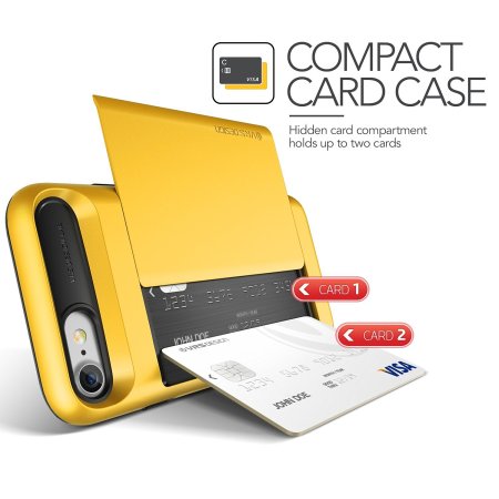 VRS Design Damda Glide iPhone 7 Case - Indi Yellow